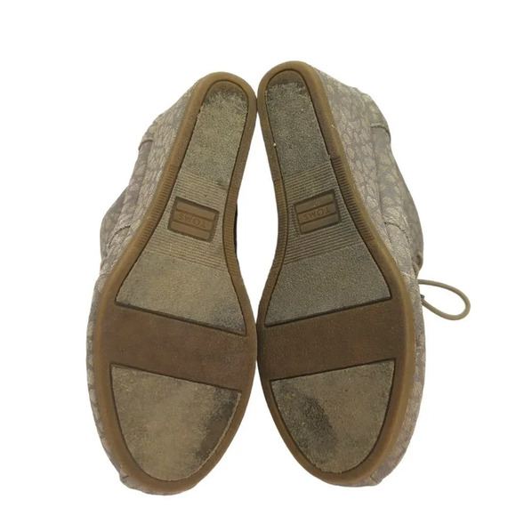 Toms Lace Up Wedge Booties - Picture 5 of 5